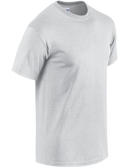 Tee-shirt unisexe sportswear manches courtes coupe tubulaire très ample col rond 100 % coton open en