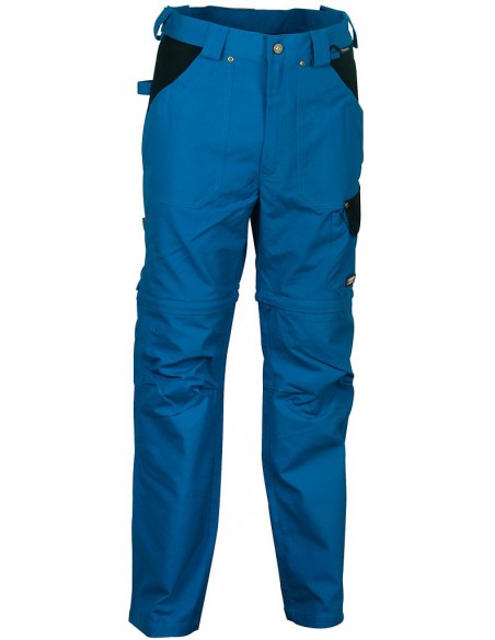 HELSINKI Pantalon transformable en short avec zip 100 % coton canvas 250gr
