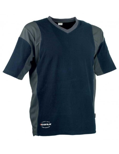 JAVA Tee-shirt de travail manches courtes 92 % coton 8 % elasthanne inserts 100 % cooldry® respirant