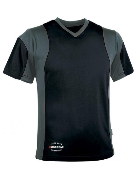 JAVA Tee-shirt de travail manches courtes 92 % coton 8 % elasthanne inserts 100 % cooldry® respirant