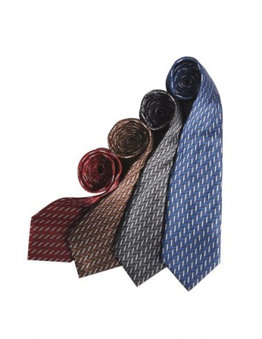 Cravate 100 % polyester tissé 10 cm x 144 cm 