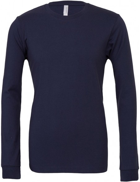 Tee-shirt homme manches longues 100% coton jersey peigné Ring-Spun 145 g/m²