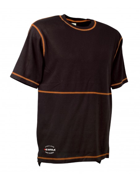 BILBAO Tee-shirt homme manches courtes tissu stretch 95 % coton 5 % spandex 180gr