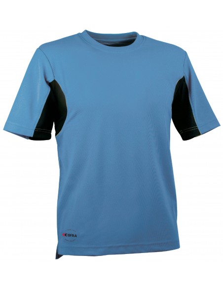 CARRIBEAN Tee-shirt de travail manches courtes 100 % cooldry® respirant séchage rapide