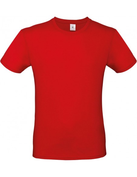 Tee-shirt homme manches courtes sportswear 100 % coton pré rétréci 145gr